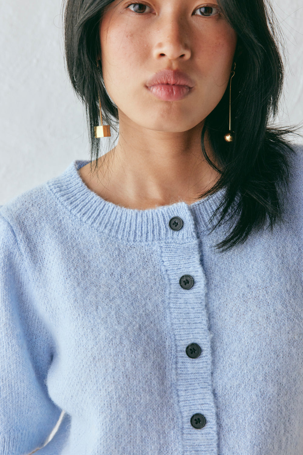 Tess Knit Top Sky