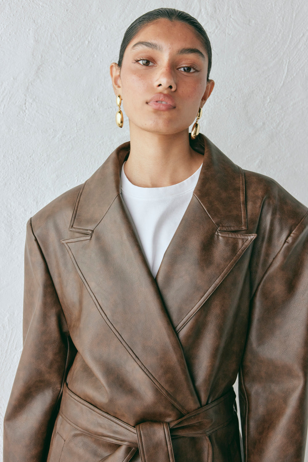 Zoa Trench Coat Coffee