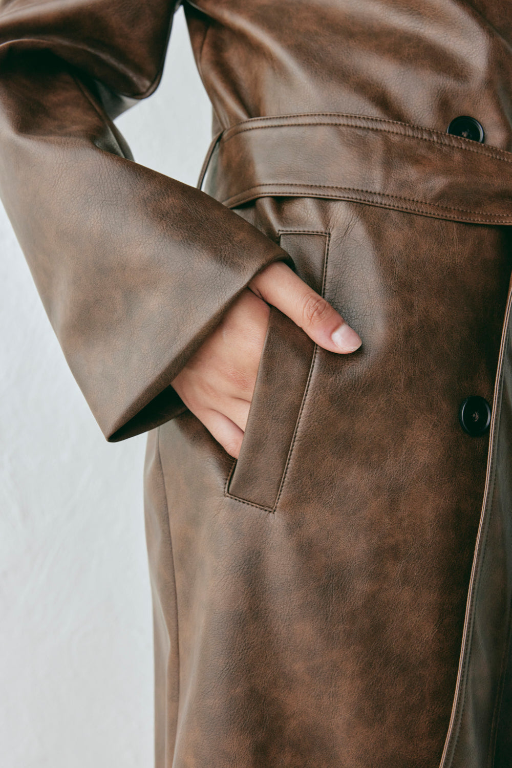 Zoa Trench Coat Coffee