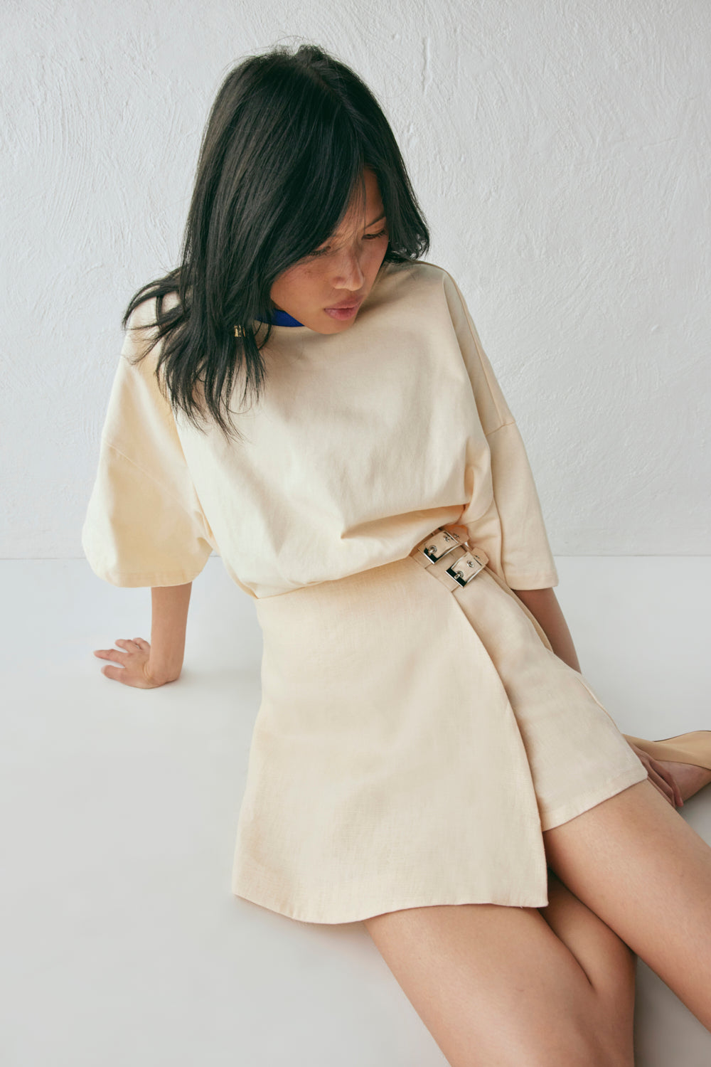 Zinia Skort Custard