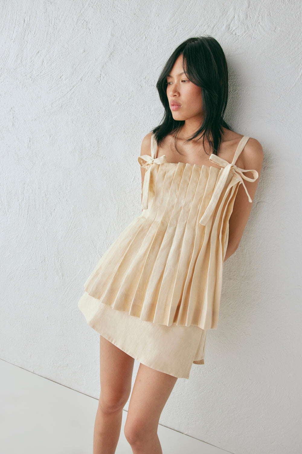 Zinia Skort Custard