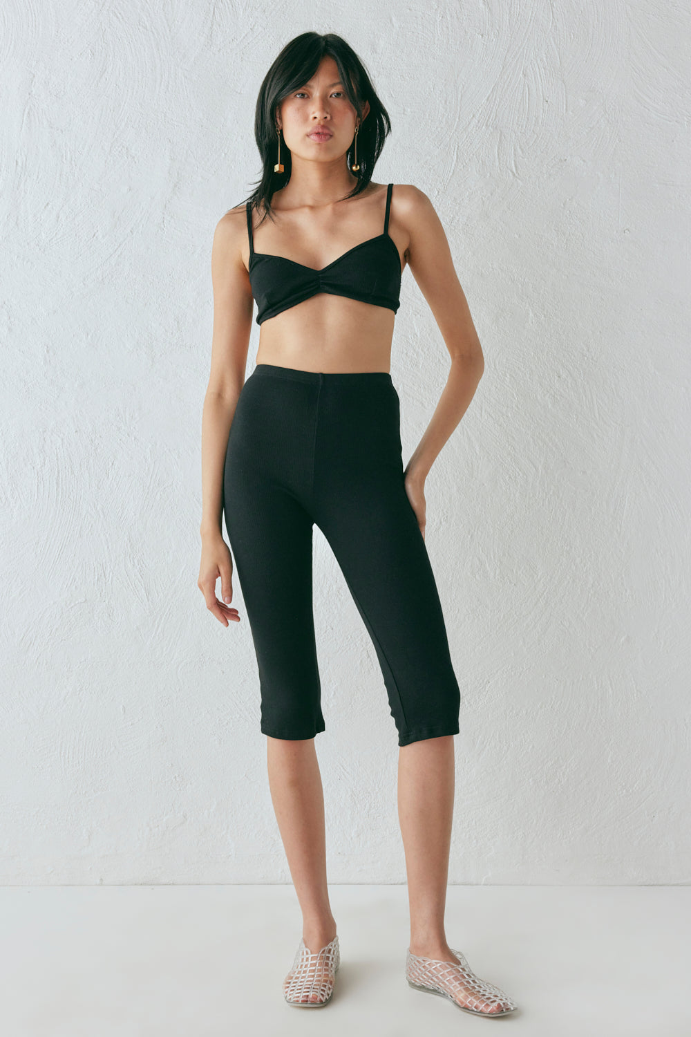 Paola Capri Pants Black