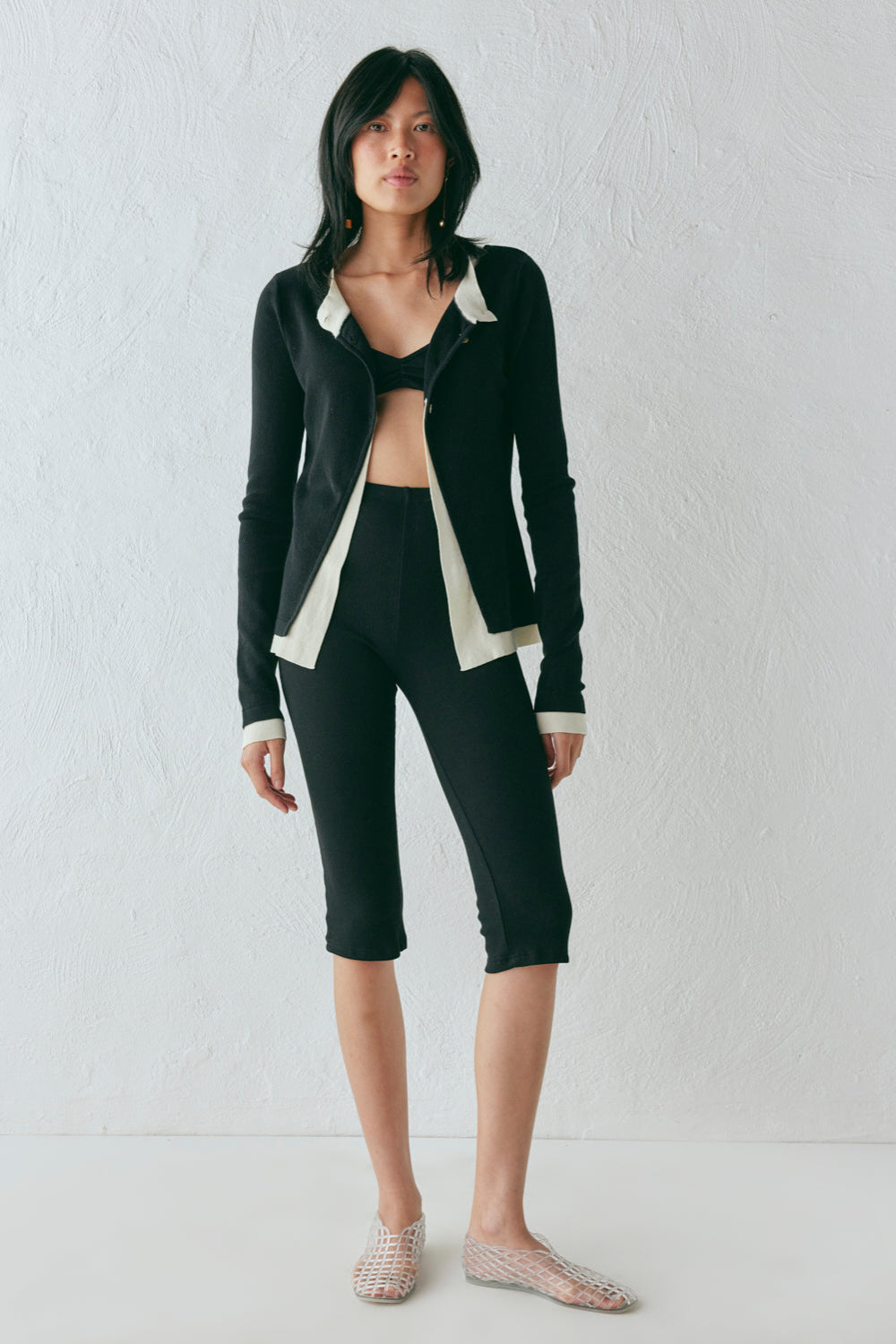 Paola Capri Pants Black