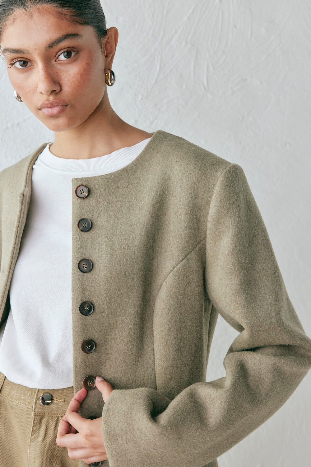Marie Jacket Khaki