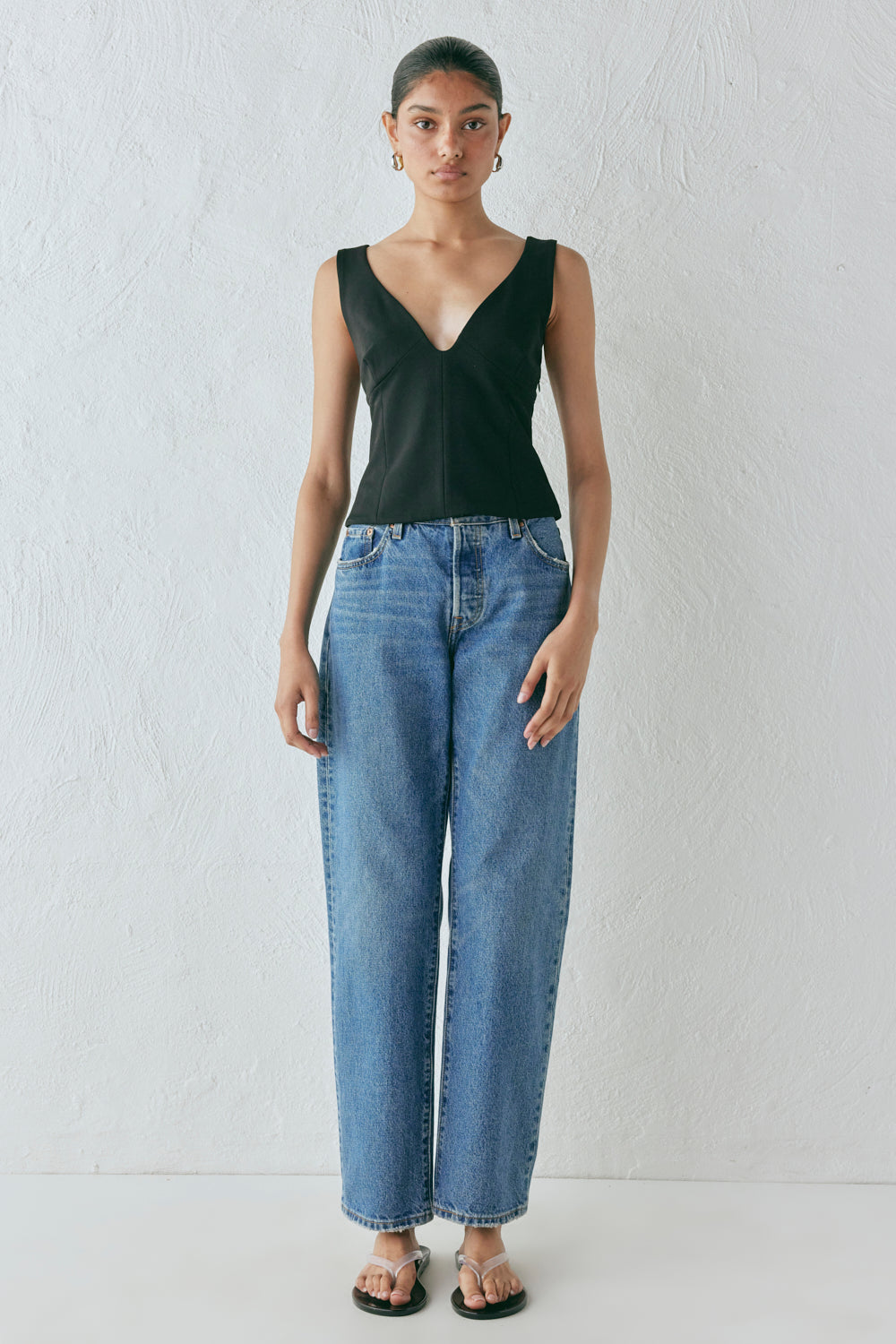 Elena Top Black