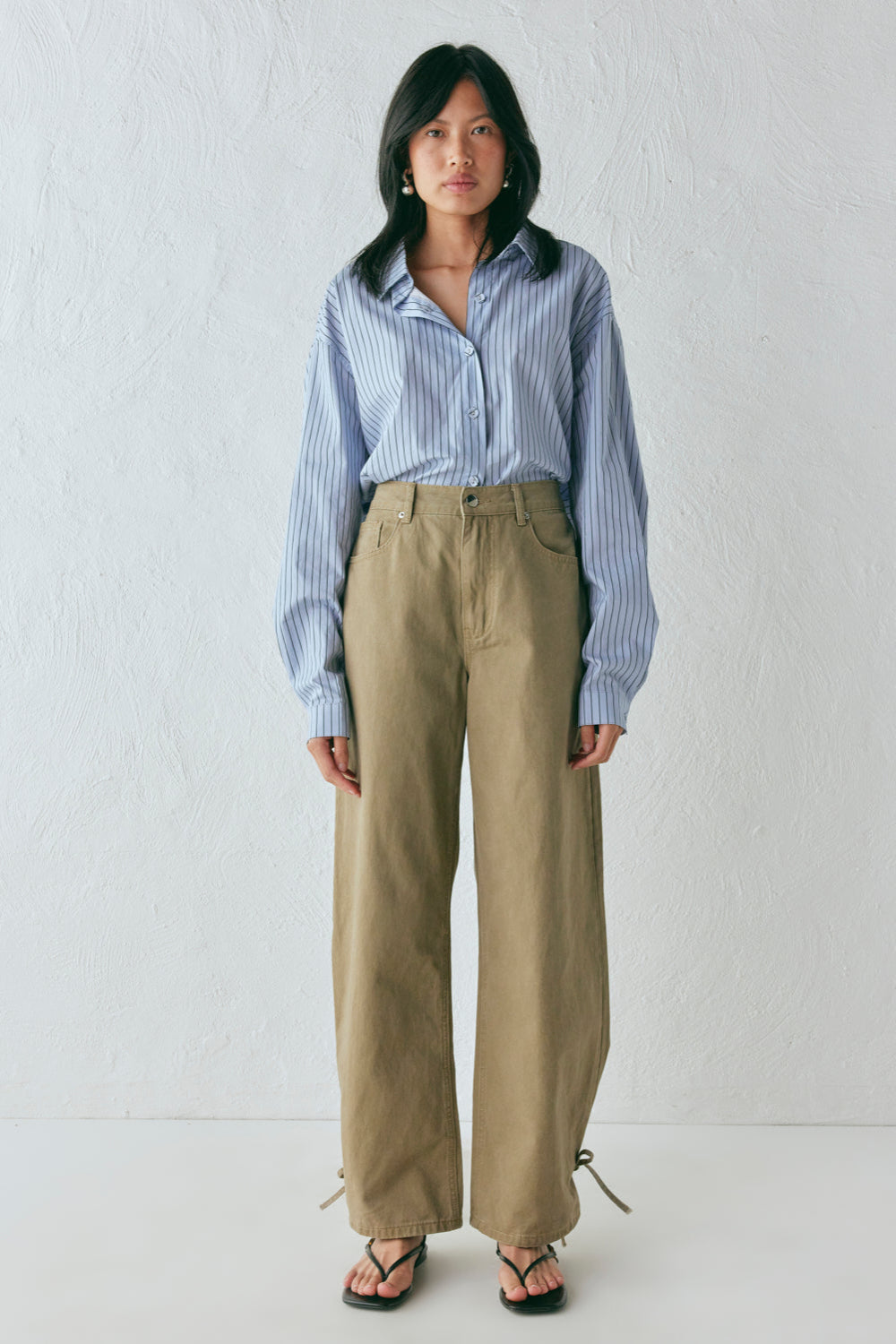 Marnie Denim Jeans Khaki