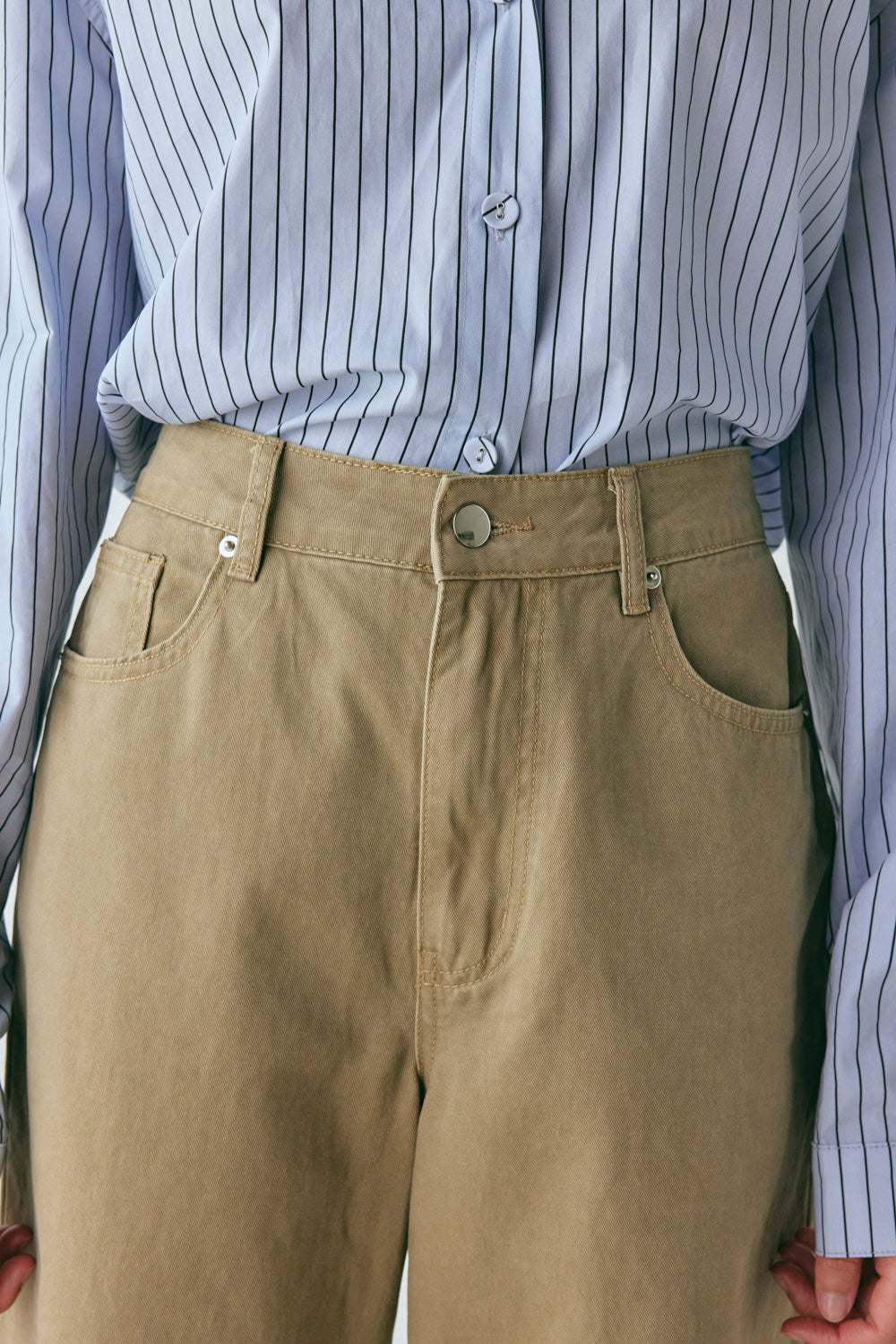 Marnie Denim Jeans Khaki