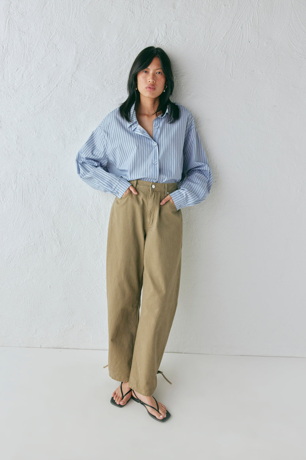 Marnie Denim Jeans Khaki