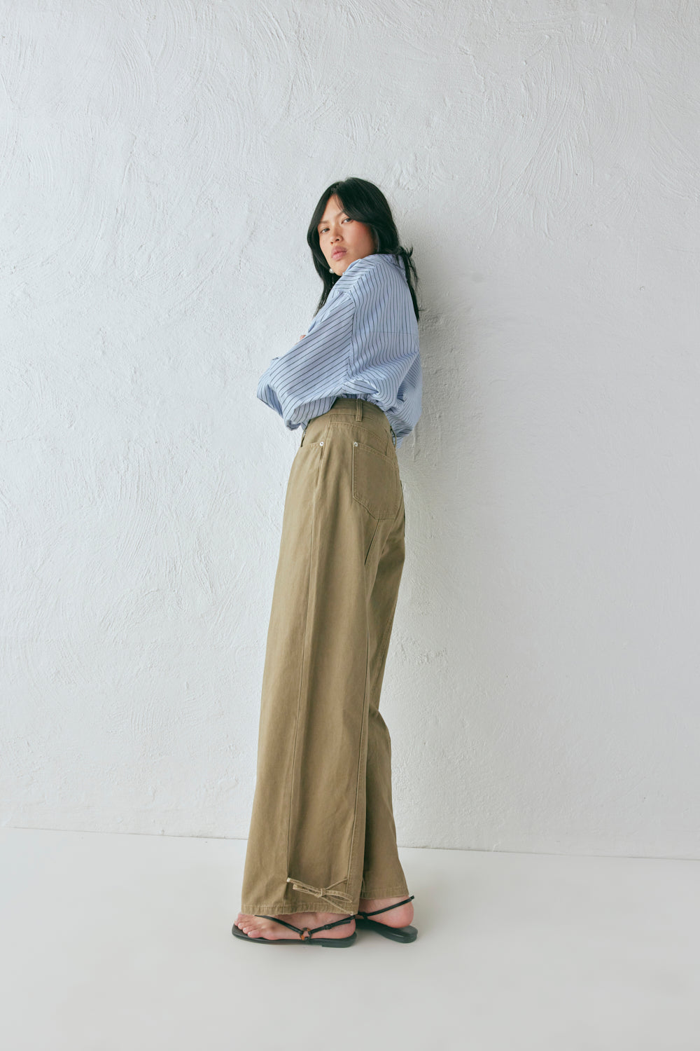 Marnie Denim Jeans Khaki