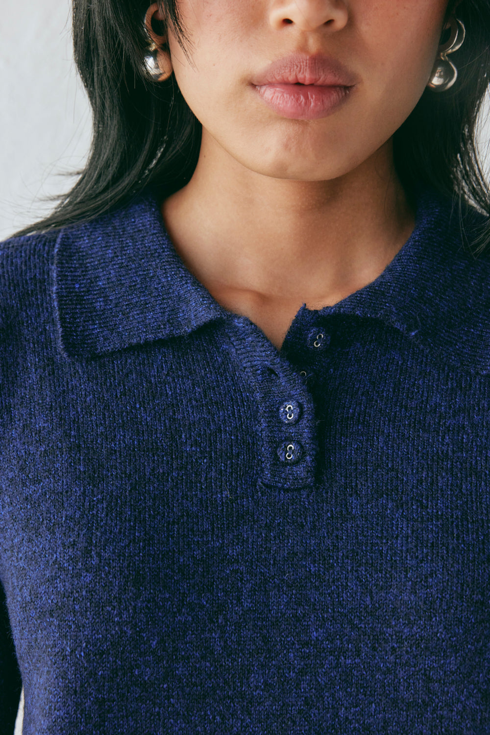 Bronte Knit Jumper Navy Marle