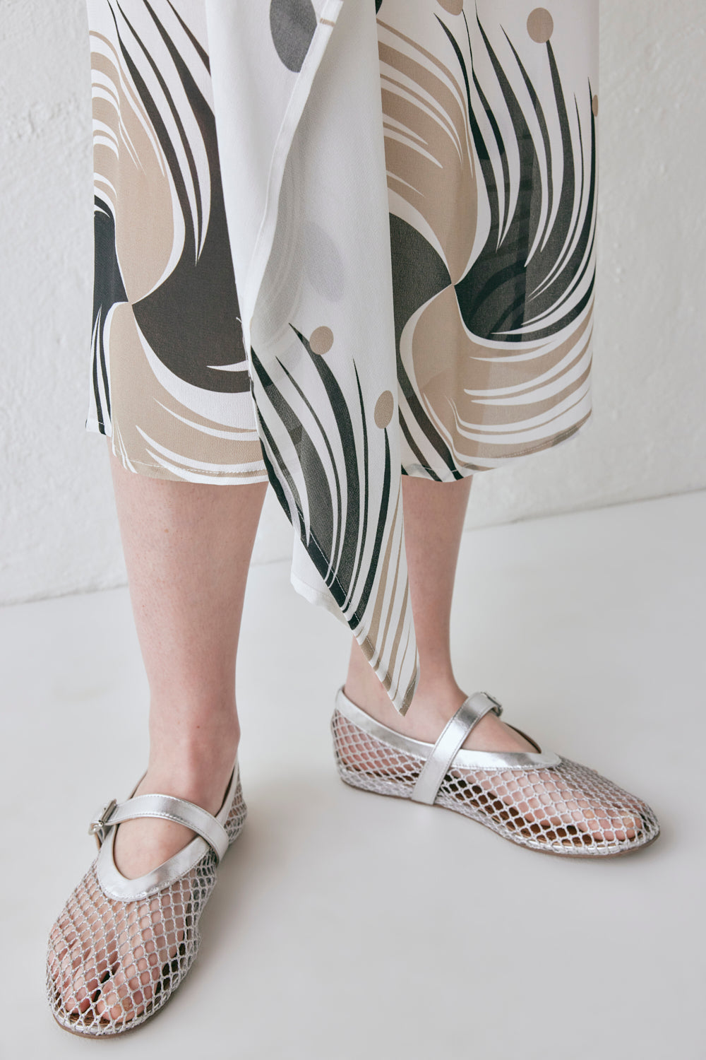 Delfi Wrap Midi Skirt Neo