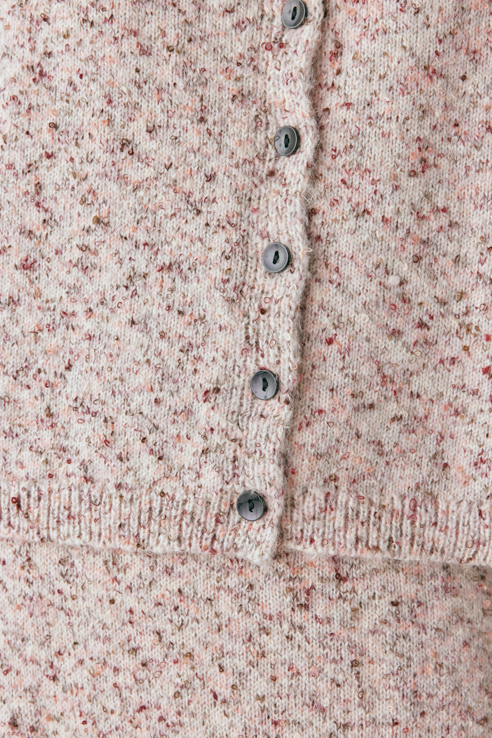 Anaya Knit Vest Pink Marle