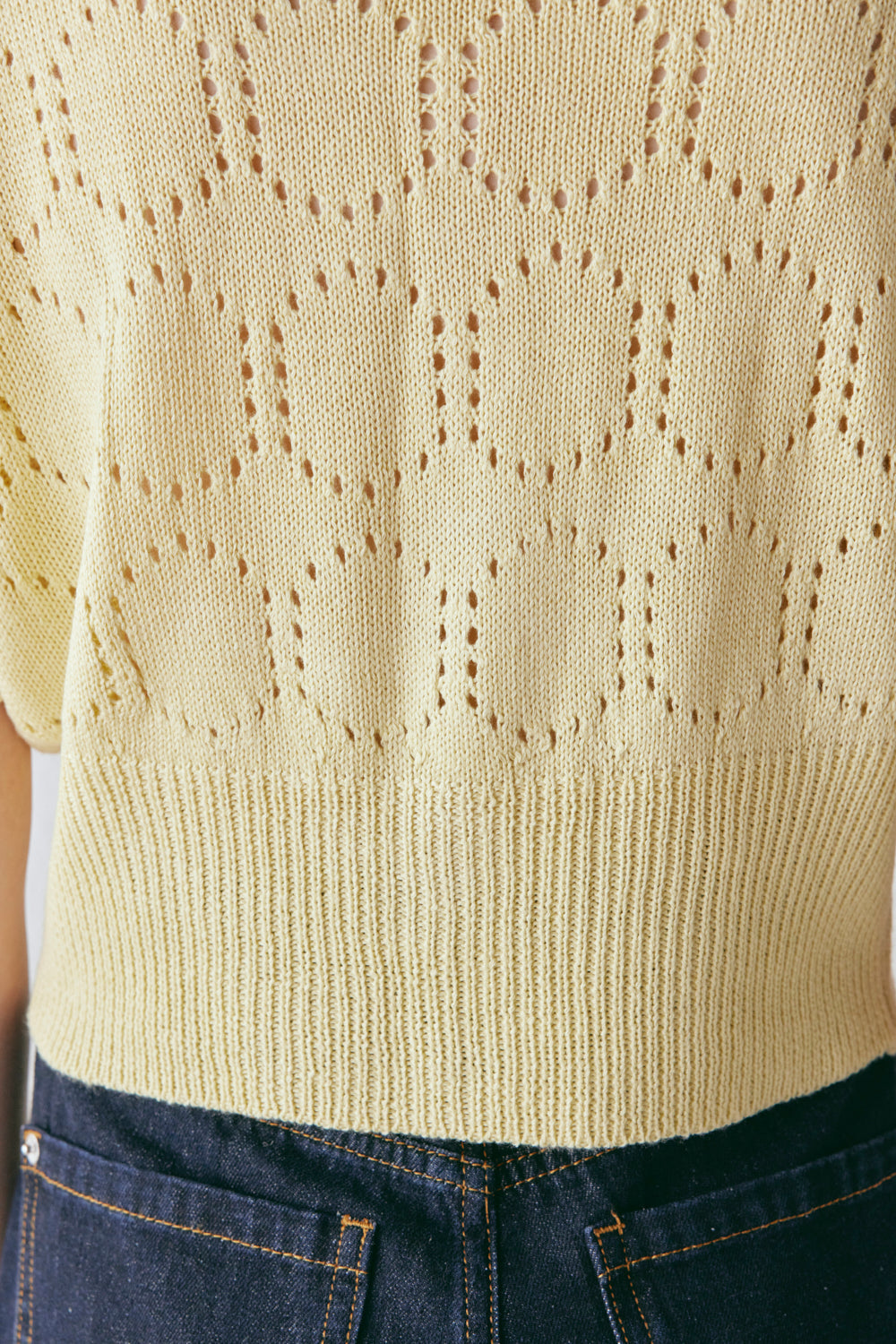 Charli Knit Cardigan Lemon
