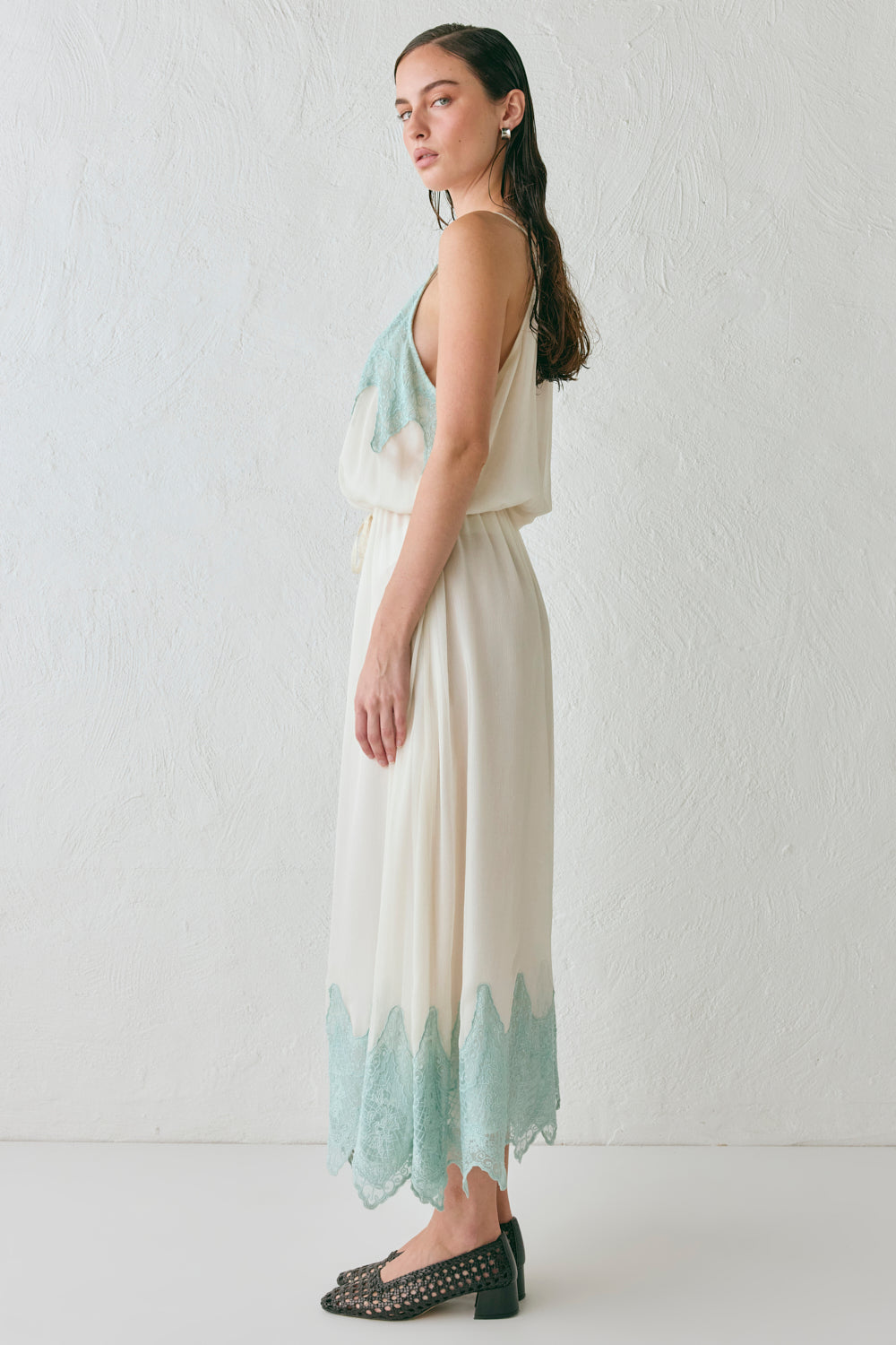 Valery Midi Dress Cream
