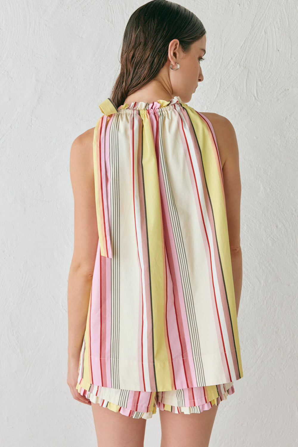 Lillian Halter Top Stripe