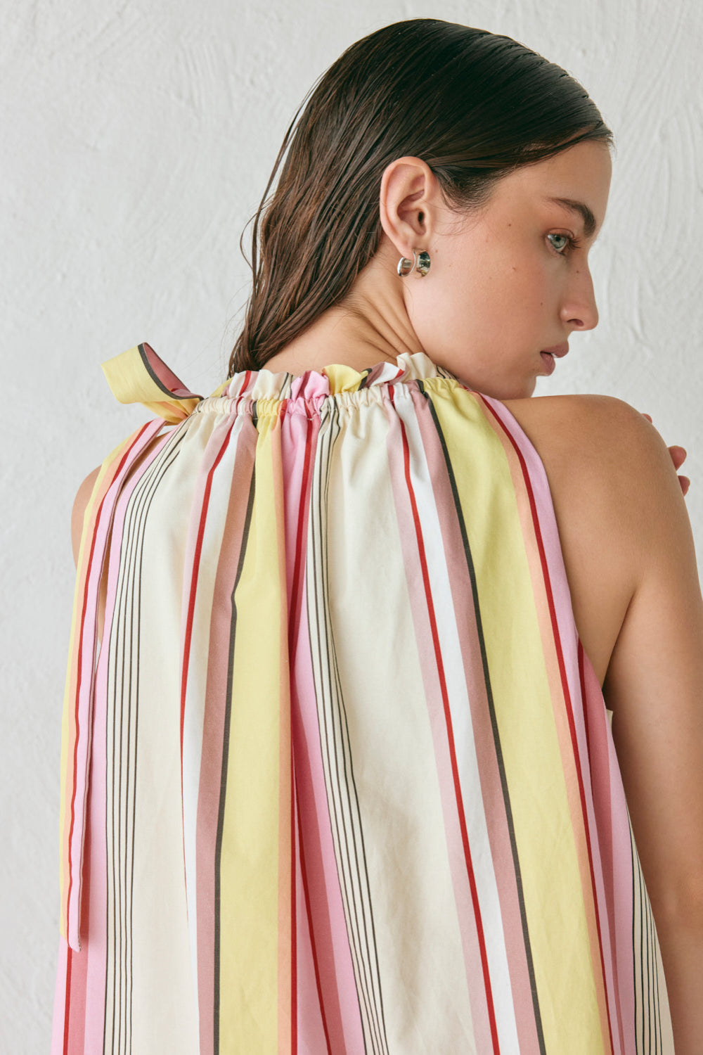 Lillian Halter Top Stripe