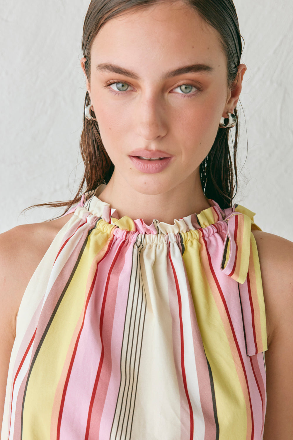 Lillian Halter Top Stripe