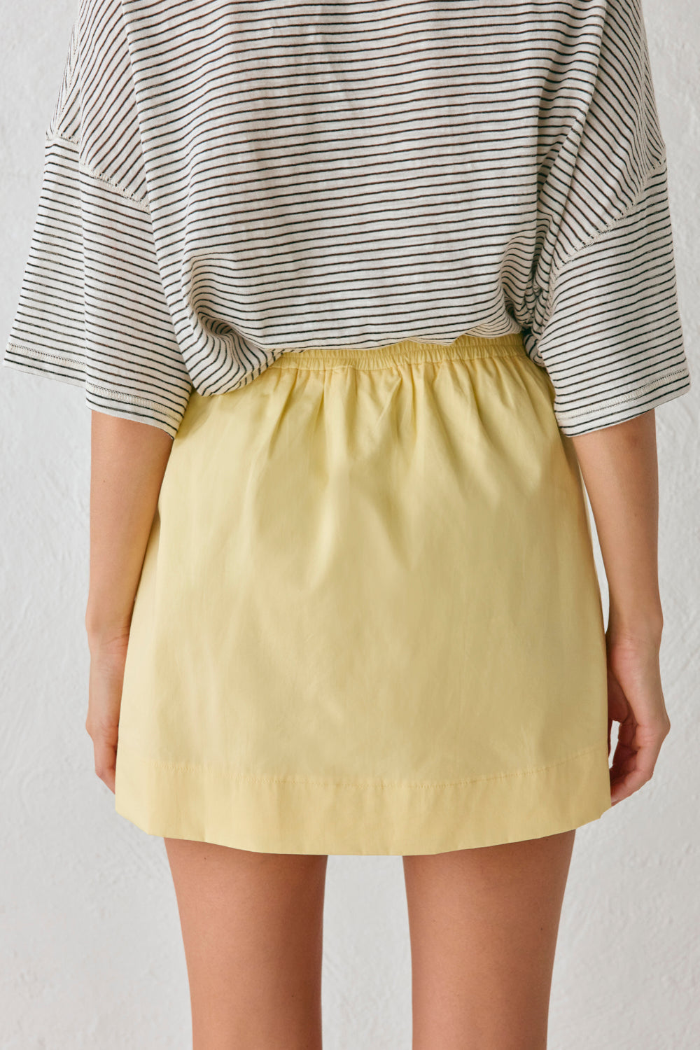 Elka Mini Skirt Lemon