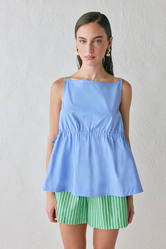 Indi Top Blue