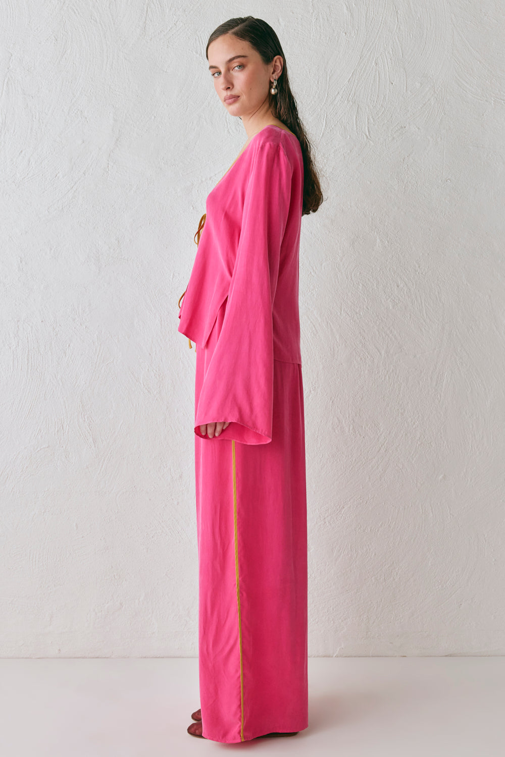 Moonscapes Top Fuchsia