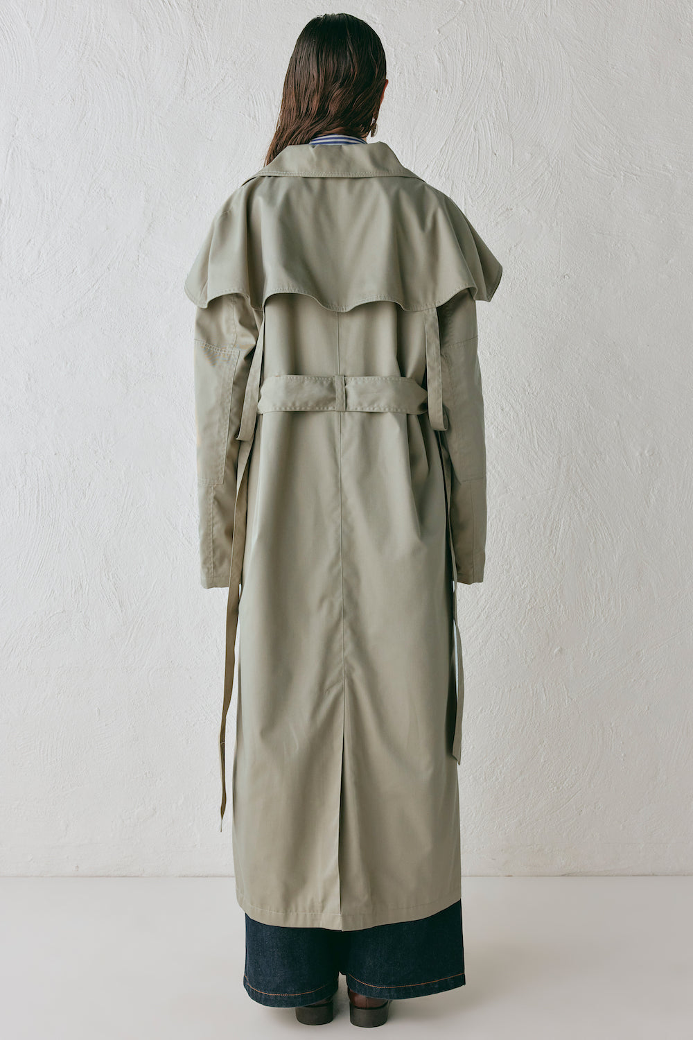 Gina Trench Coat Taupe