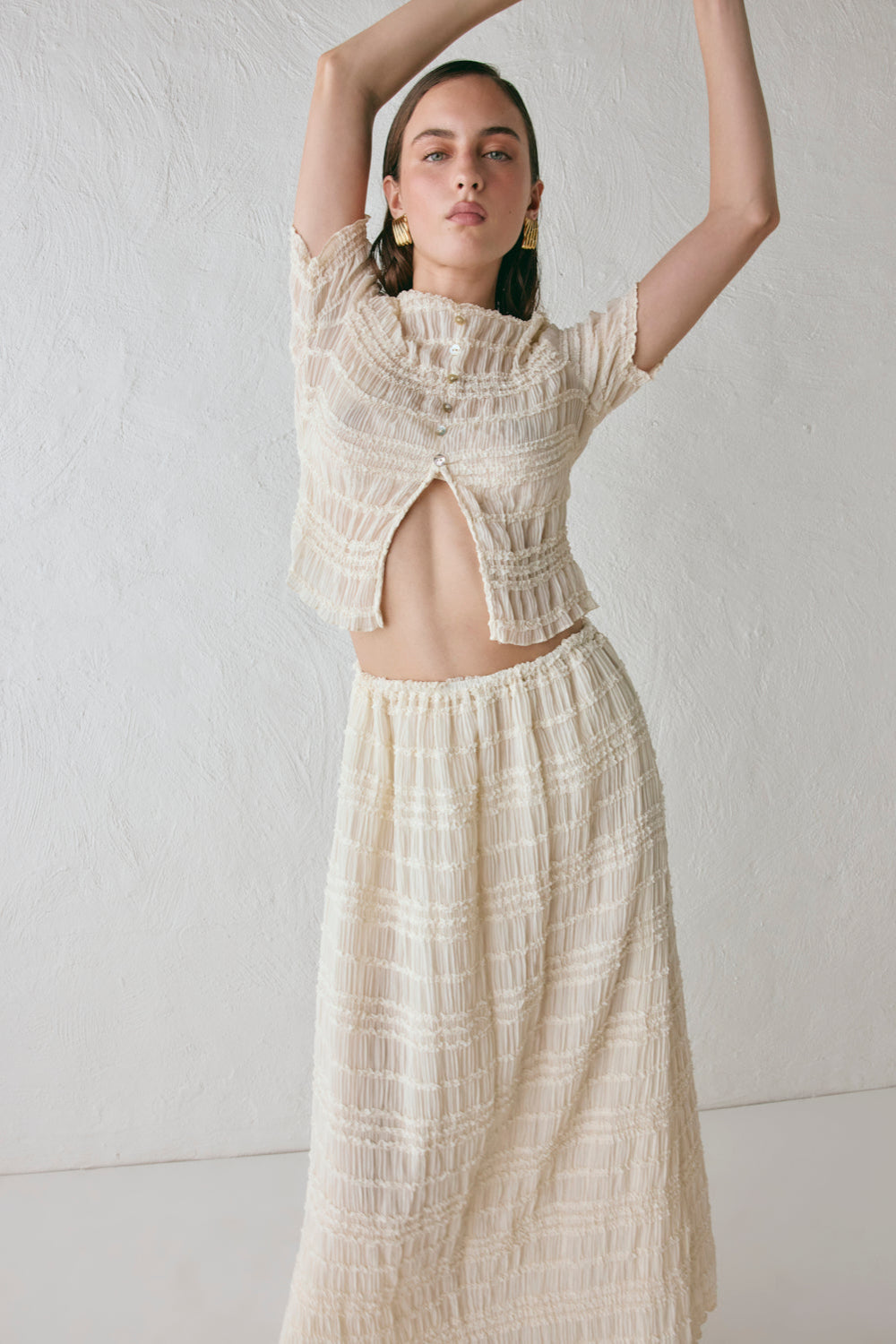 Sofia Top Cream