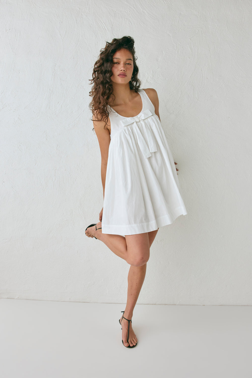 Violeta Mini Dress White