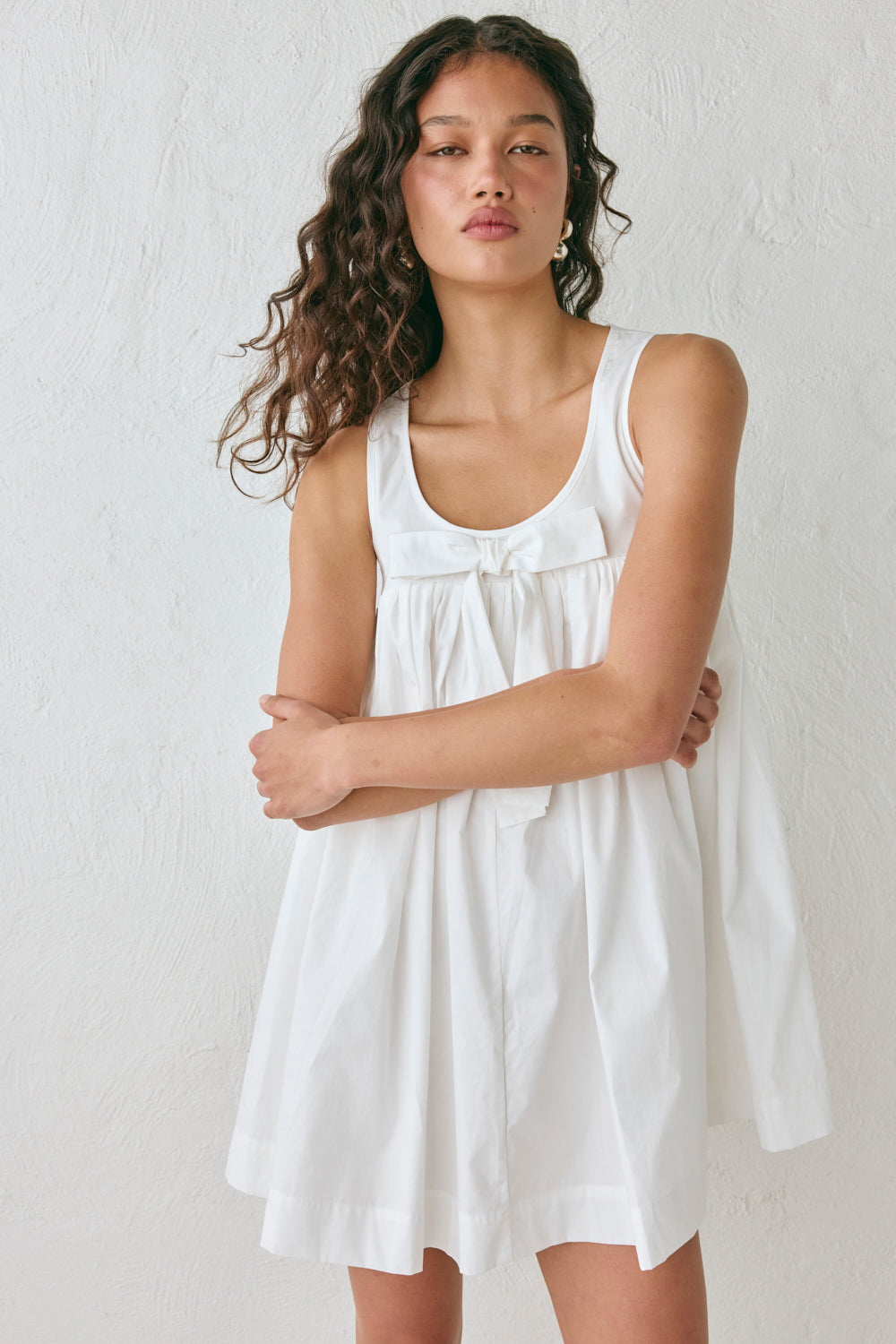 Violeta Mini Dress White