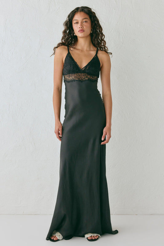 Ivana Maxi Dress Black