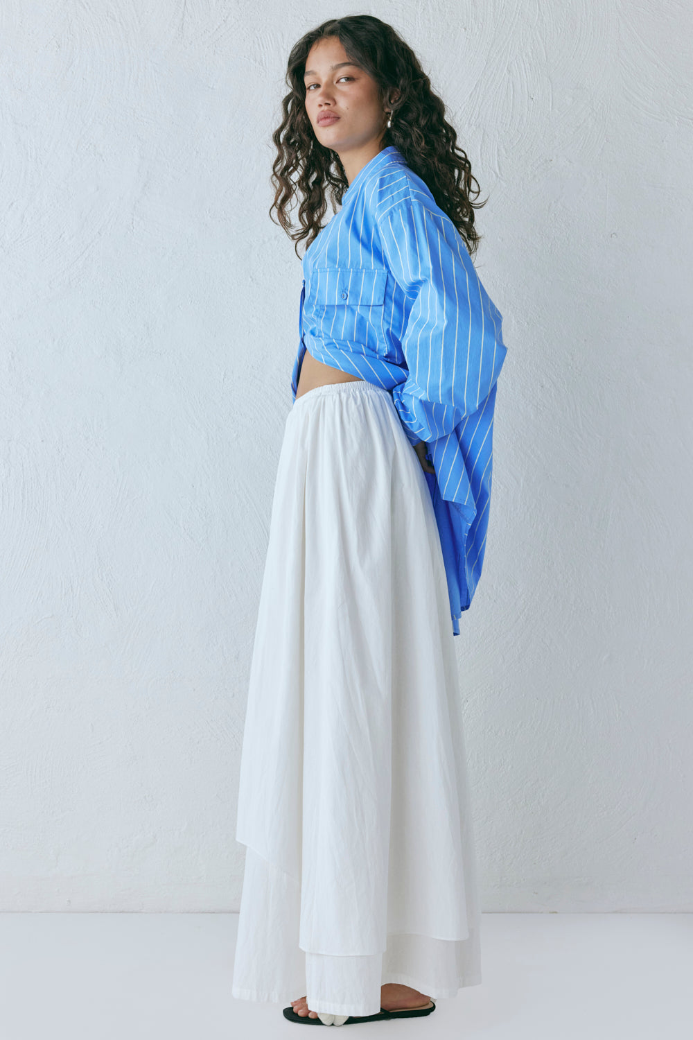 Jasmin Maxi Skirt White