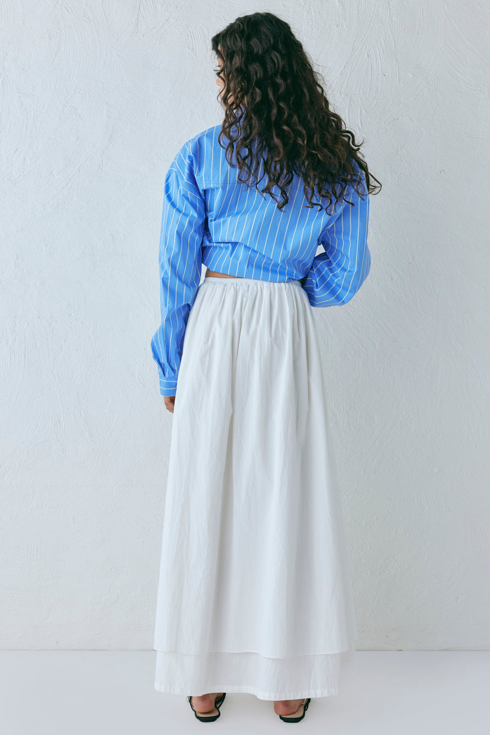 Jasmin Maxi Skirt White