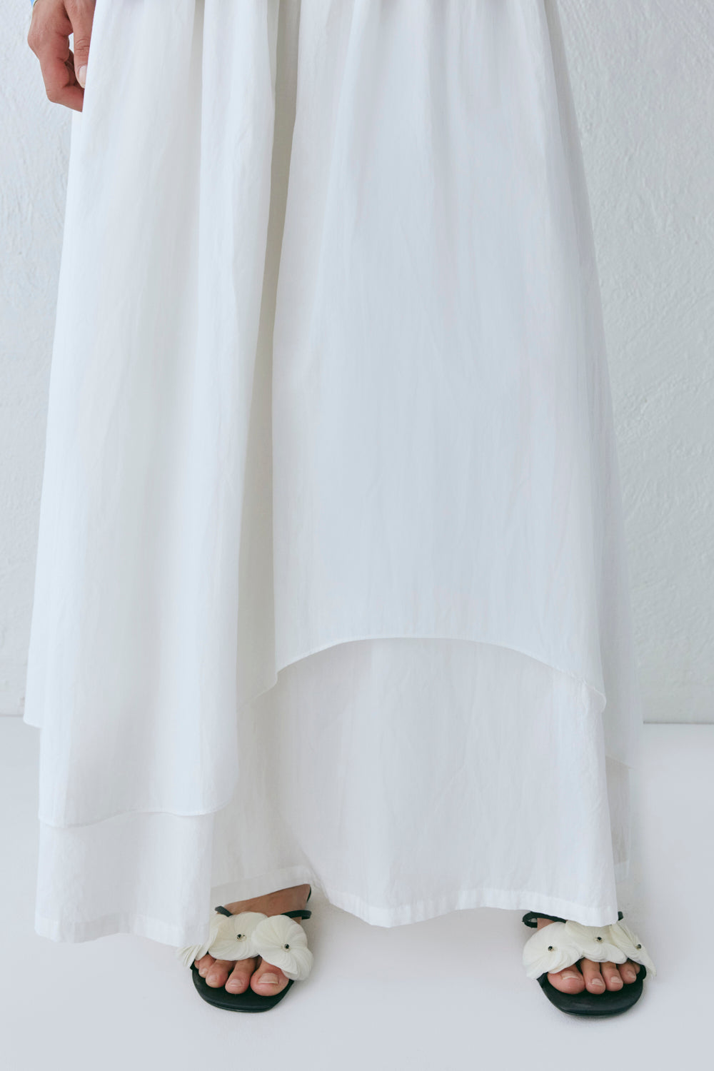 Jasmin Maxi Skirt White