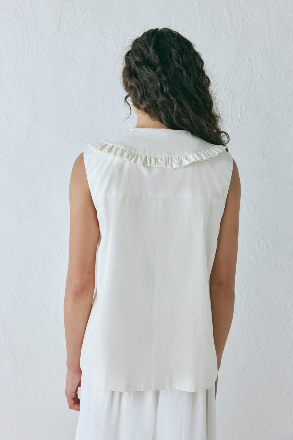 Indira Smock Top Cream