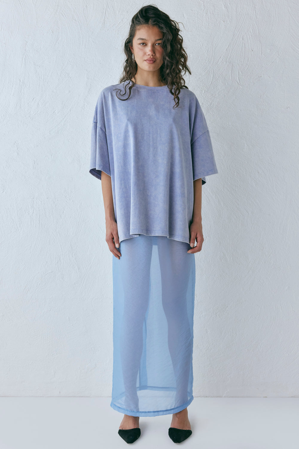 Willow Tee Chalk Blue
