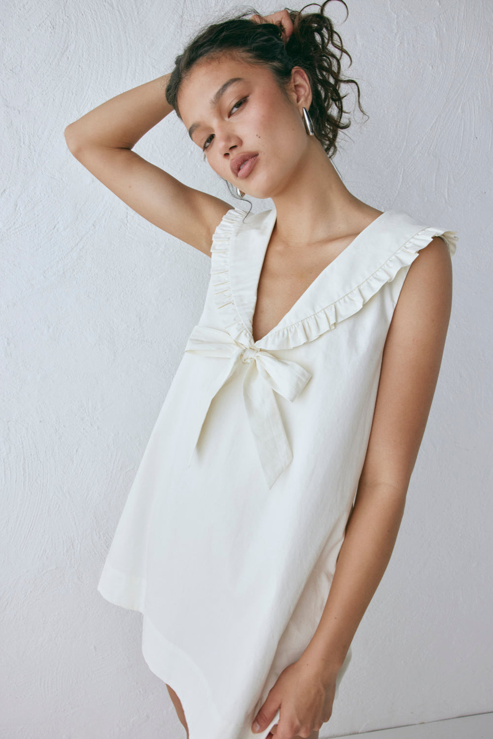 Anja Mini Dress Cream