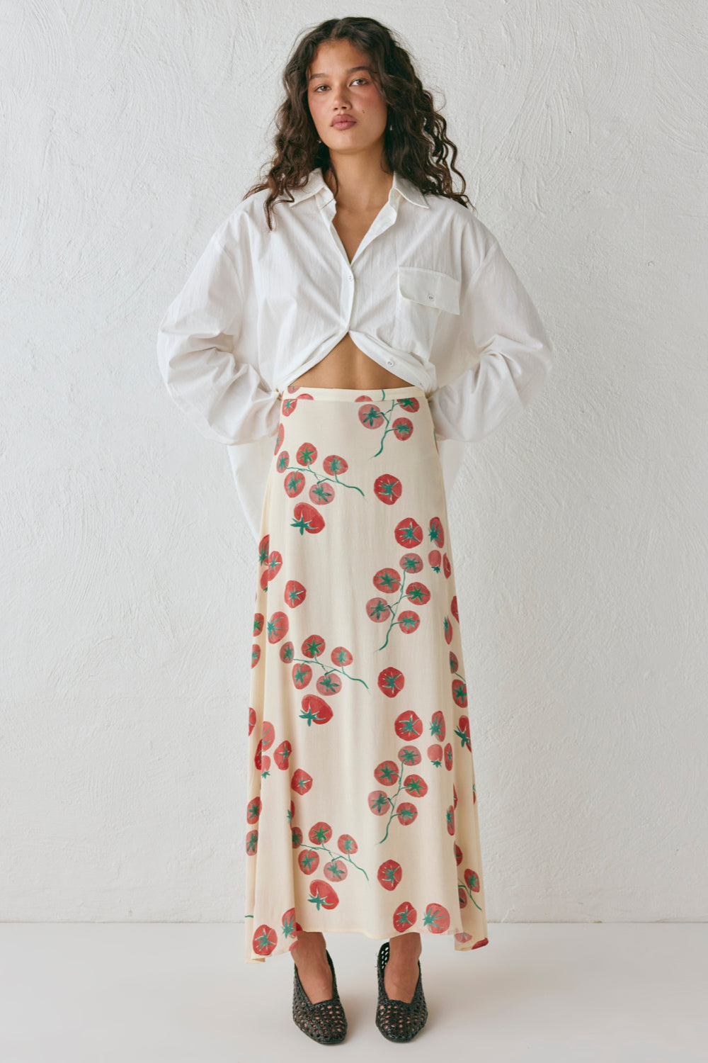 Brie Midi Skirt Roma