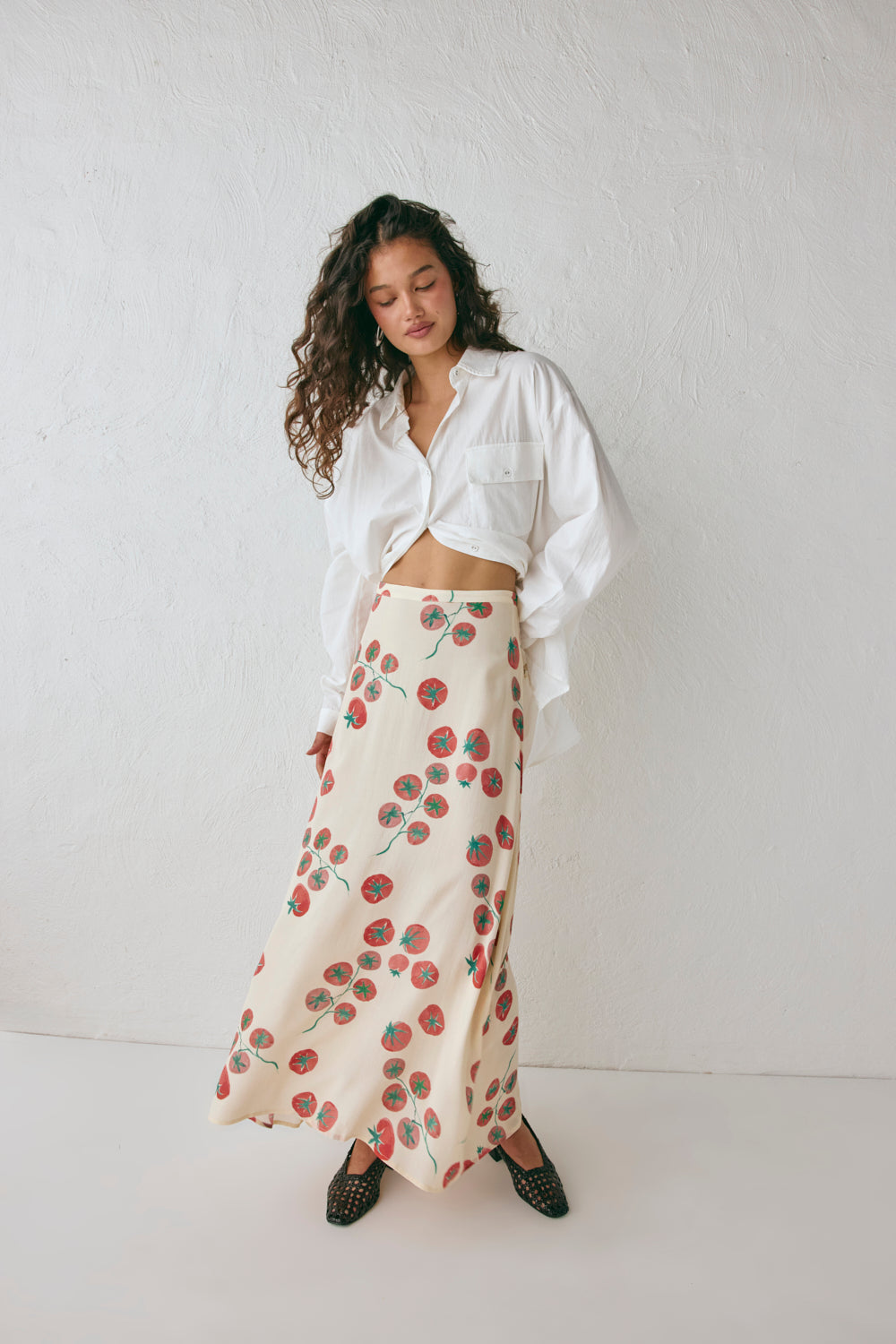 Brie Midi Skirt Roma