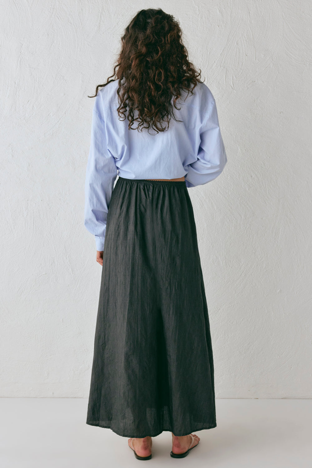 Solara Midi Skirt Black