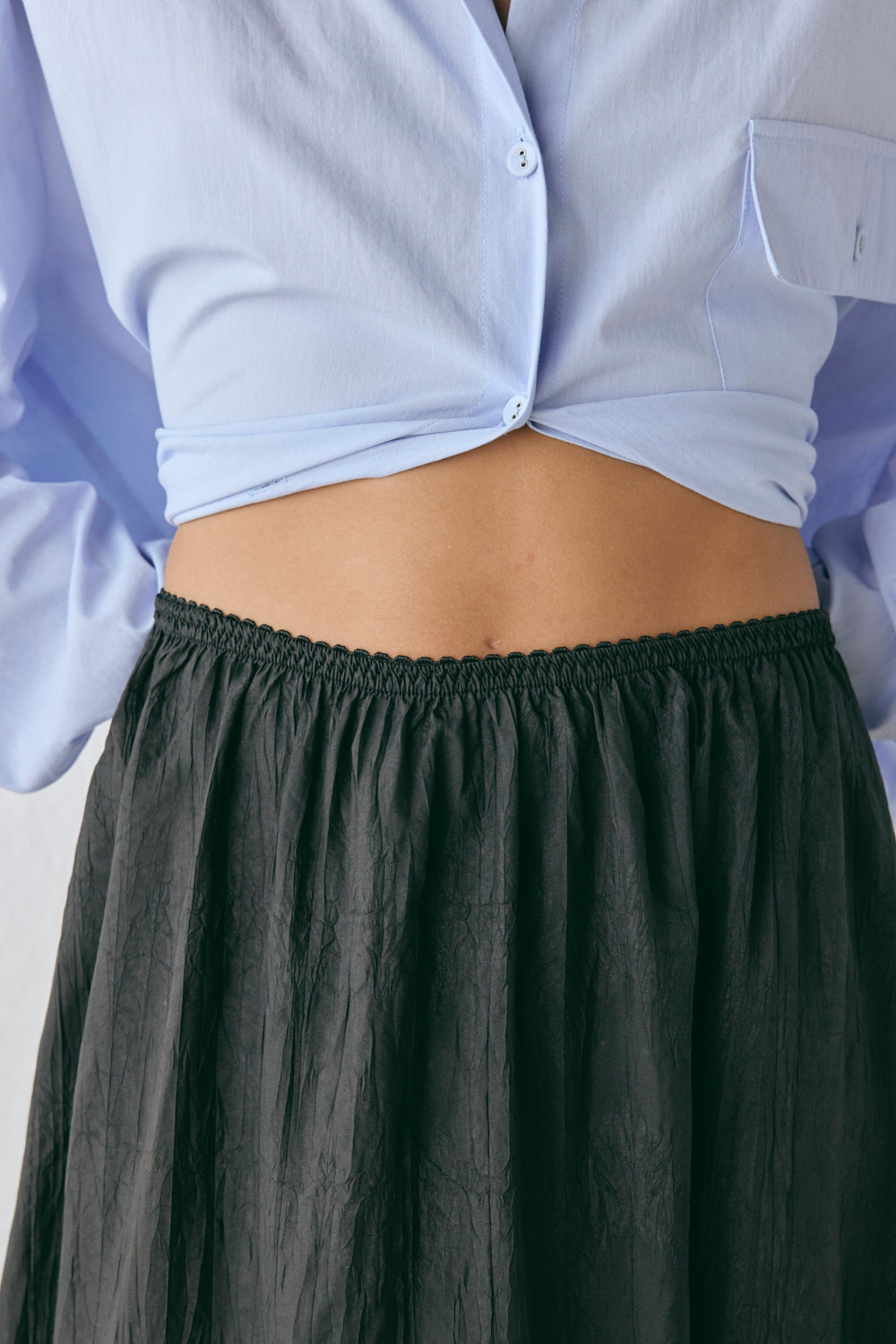 Solara Midi Skirt Black