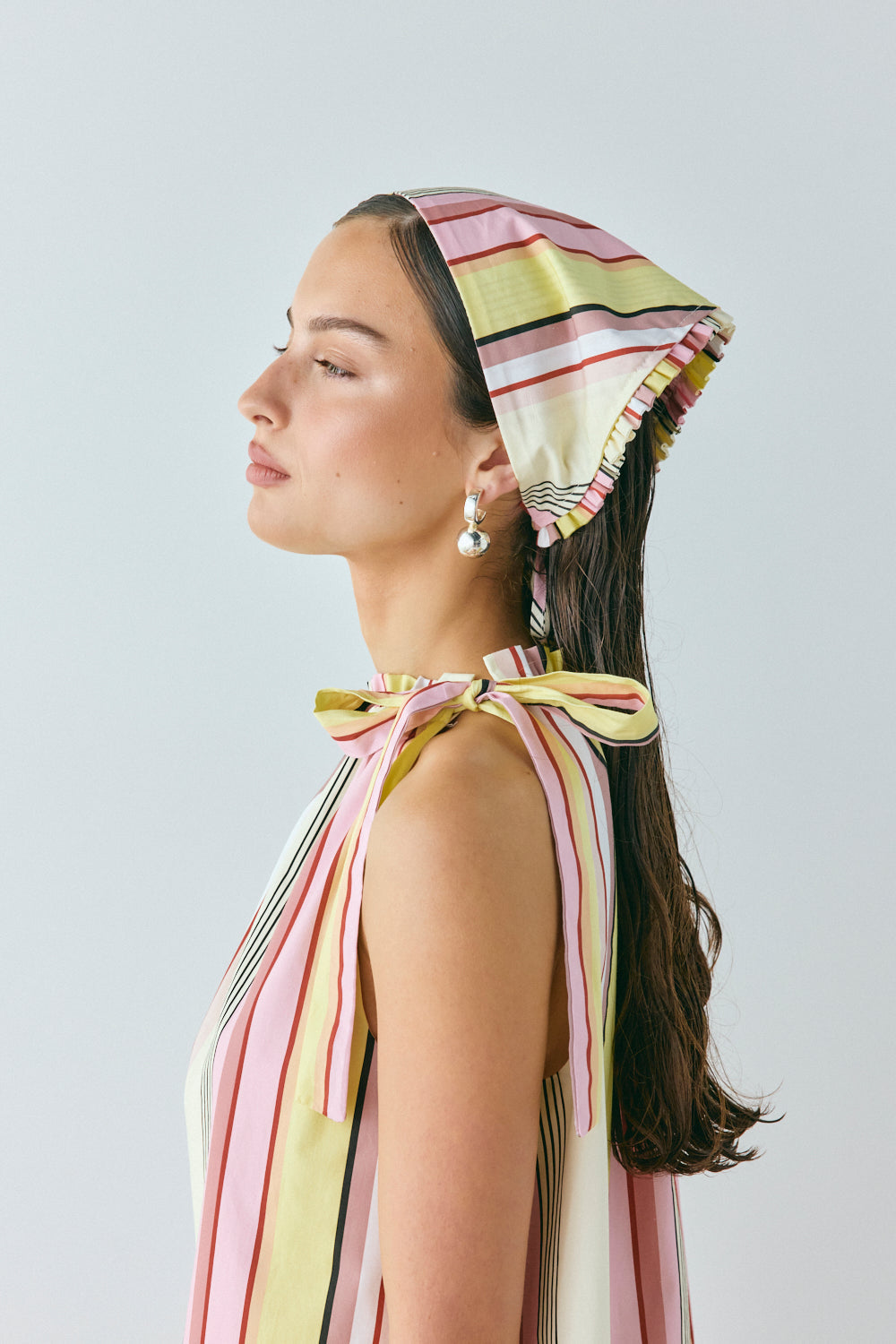 Darja Bandana Headscarf Stripe