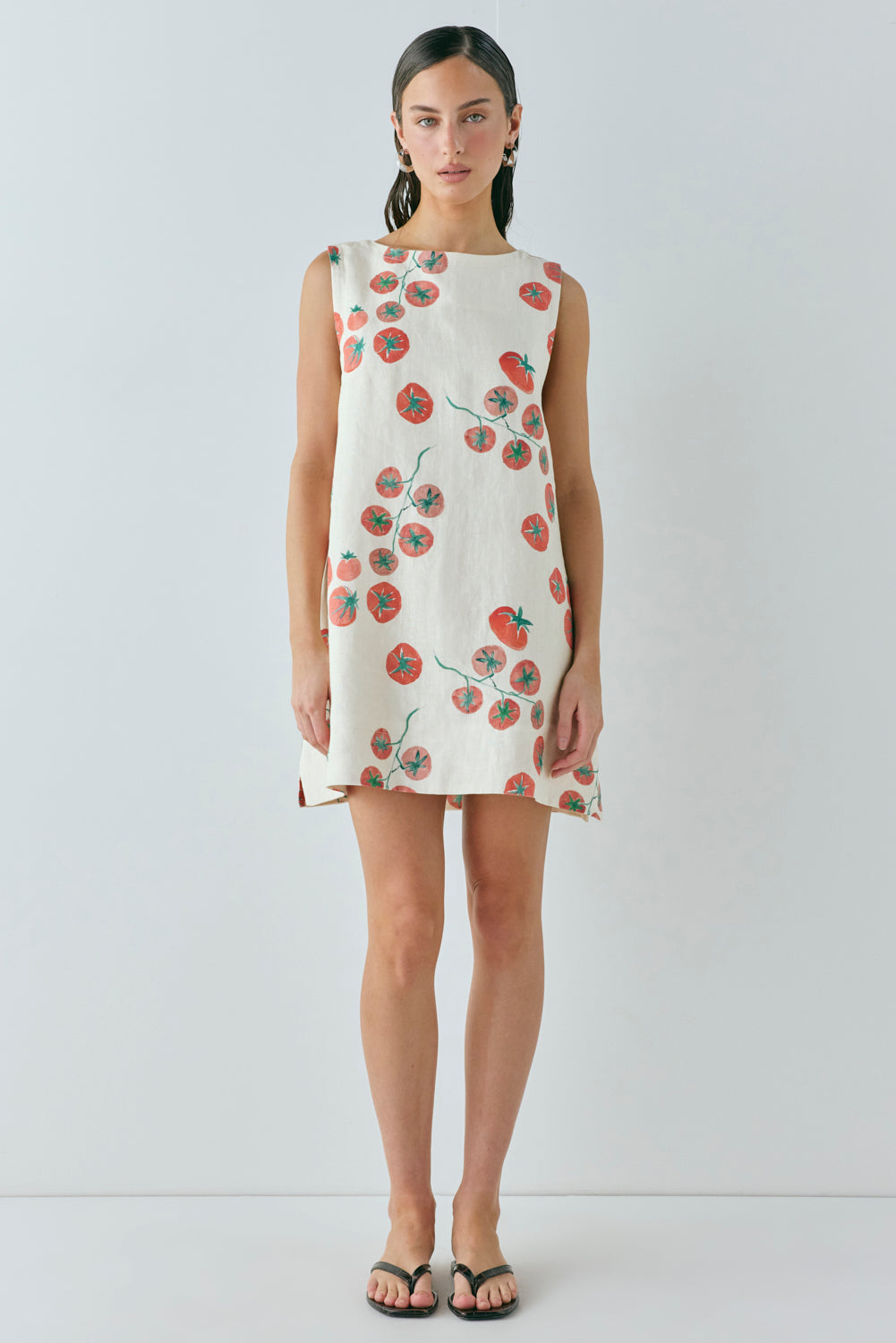 Aftersun Linen Mini Dress Roma