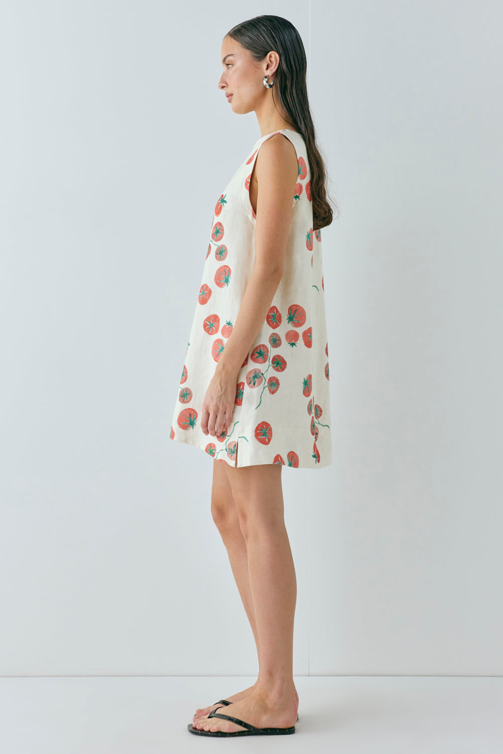 Aftersun Linen Mini Dress Roma