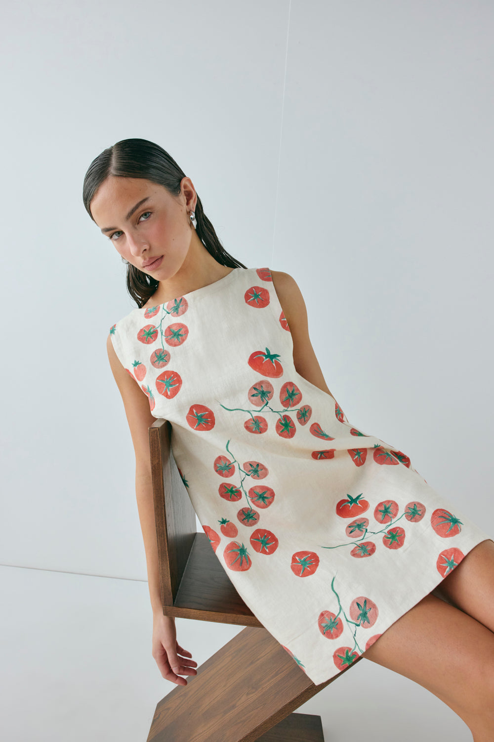 Aftersun Linen Mini Dress Roma