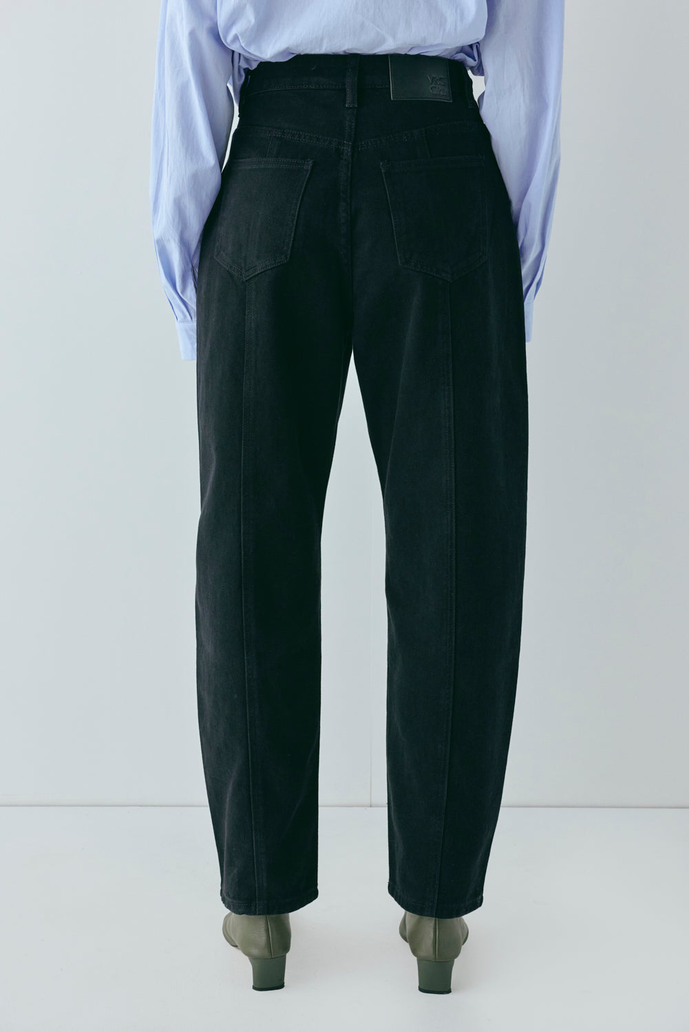 Lex Barrel Denim Jeans Black
