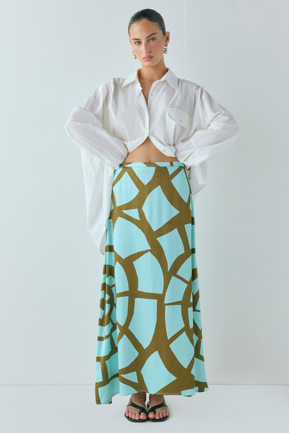 Brie Midi Skirt Avi