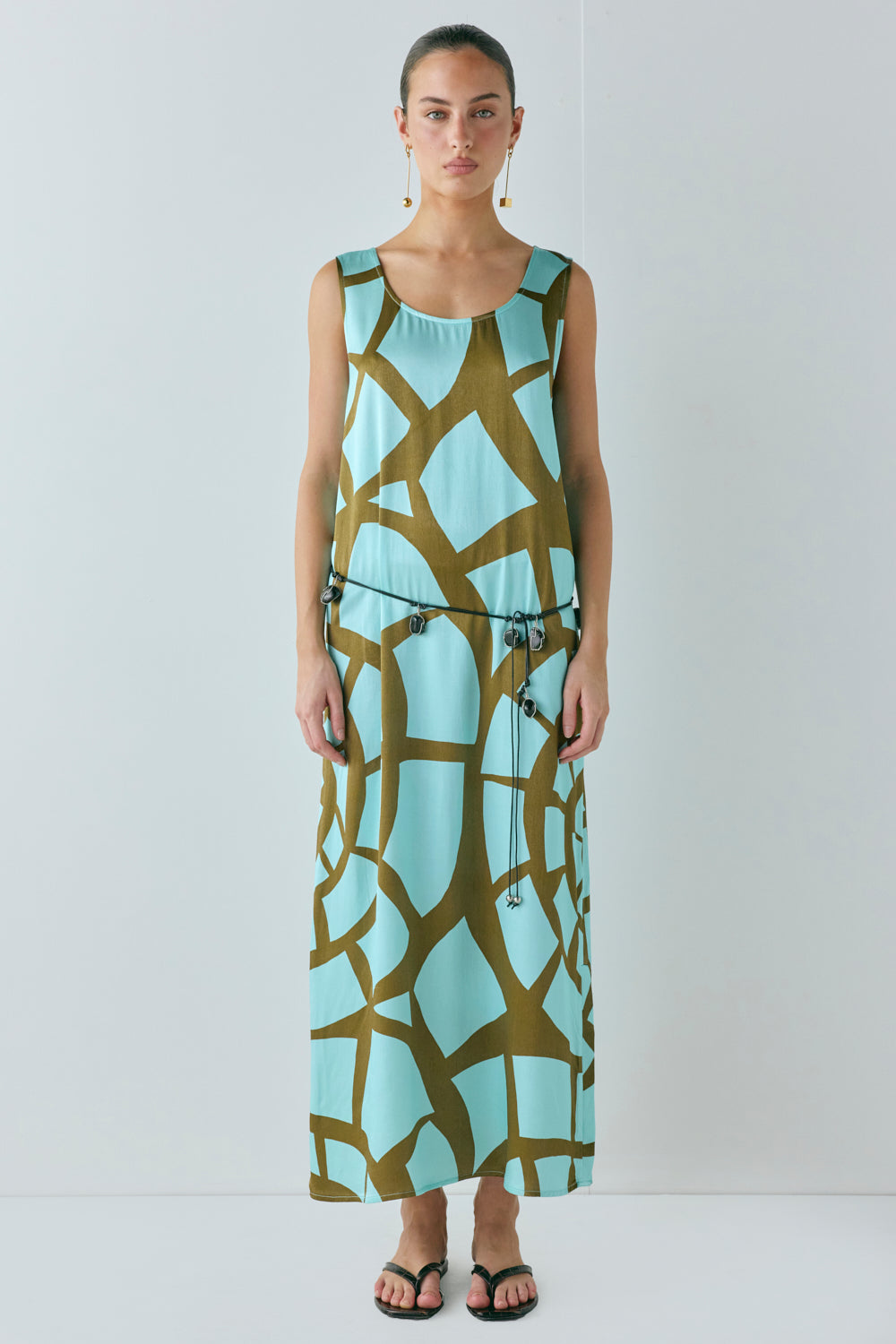 Cate Smock Maxi Dress Avi