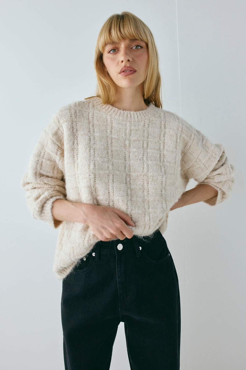 Juni Knit Jumper Oat