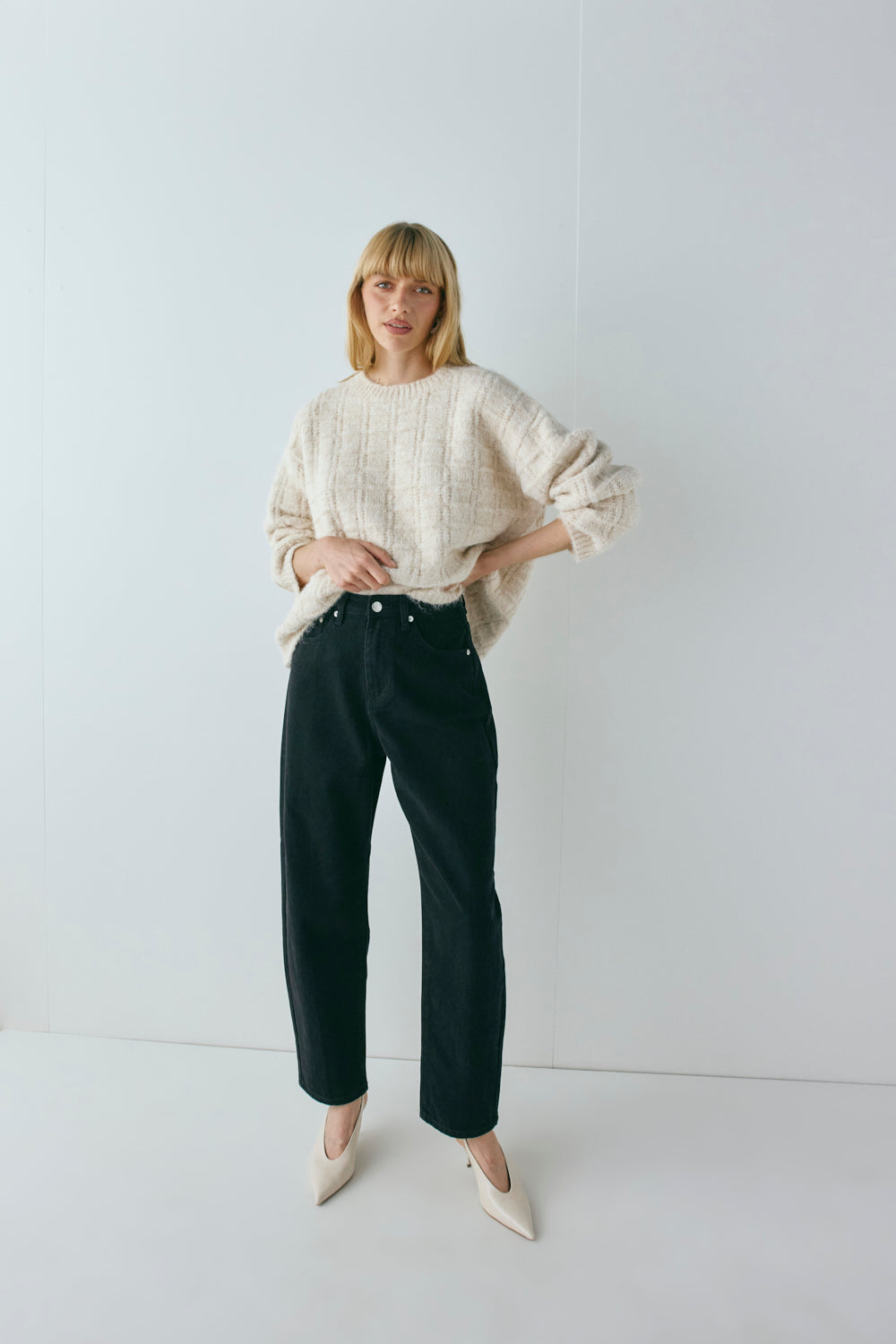 Juni Knit Jumper Oat