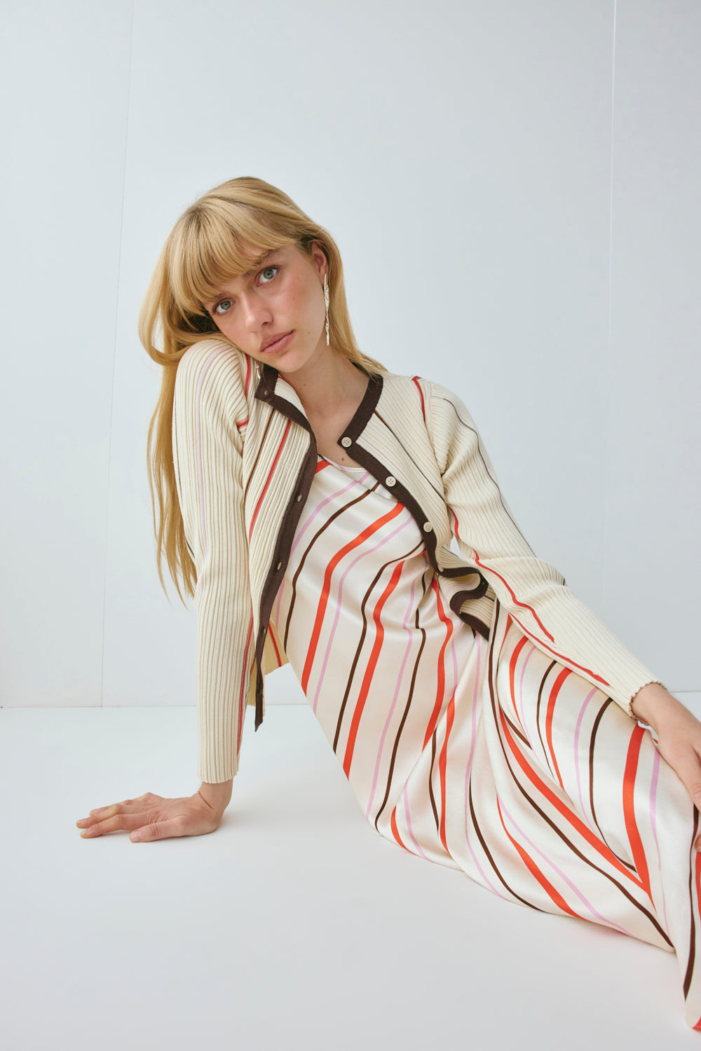 Margaux Knit Cardigan Stripe