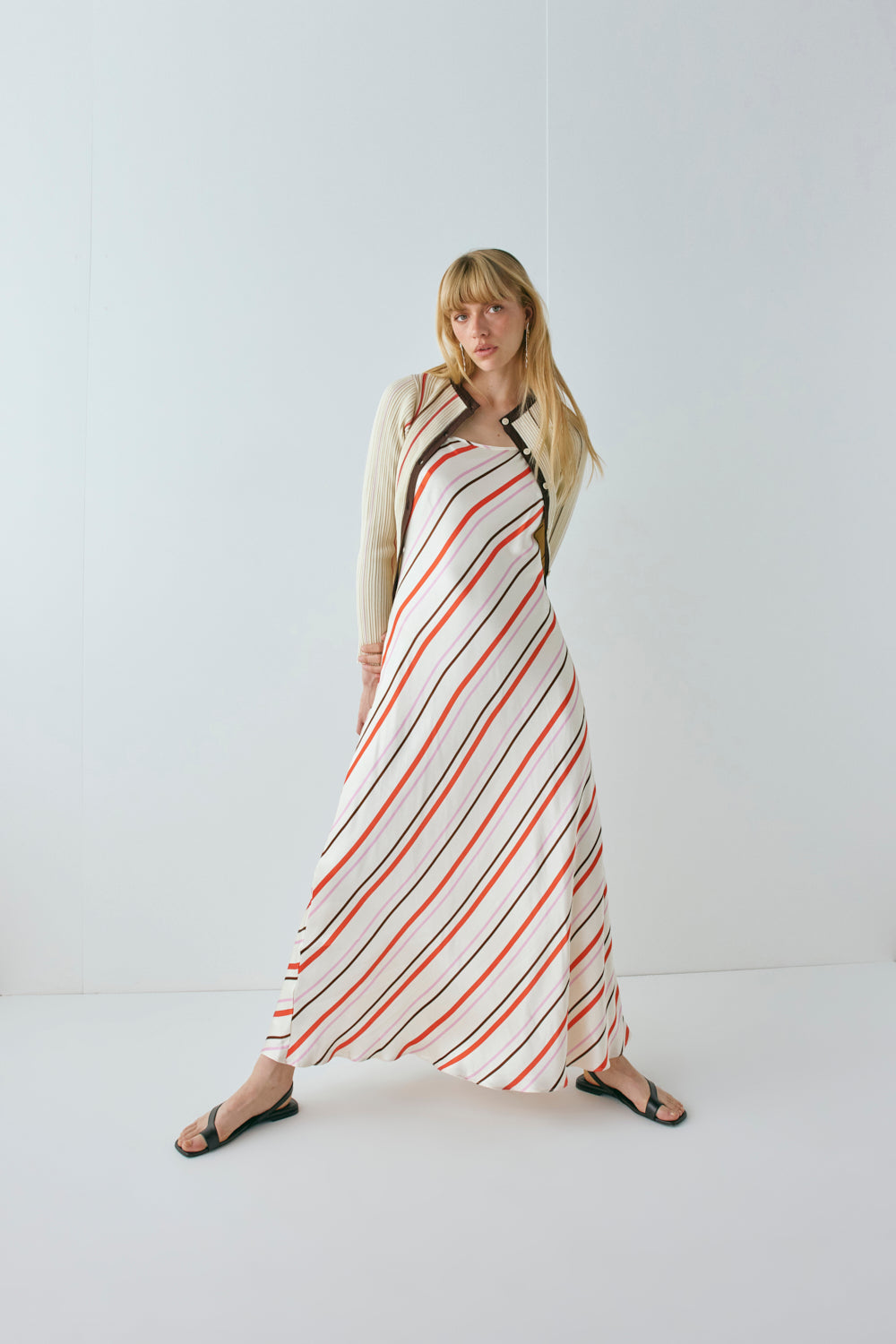 Margaux Knit Cardigan Stripe